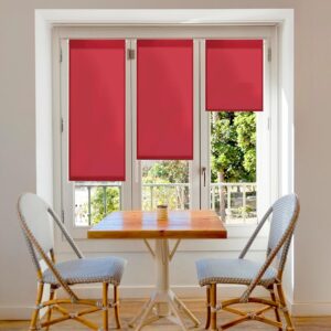 Blindecor Aure | Tenda a rullo traslucida tinta unita senza perforazione