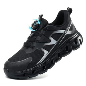 AEKYIWL Scarpe Antinfortunistiche Uomo Donna Bassa Scarpe da Lavoro Leggere Comode