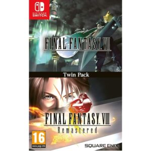 Final Fantasy VII & Final Fantasy VIII Remastered Twin Pack - Nintendo Switch