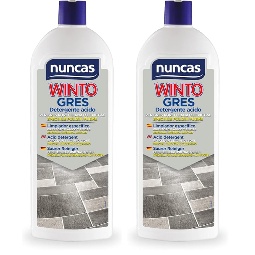 Nuncas Winto - Detergente Acido Gres - 1000ml (Confezione da 2)