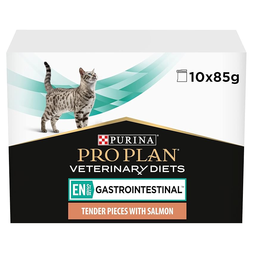 PURINA Cibo PPVD Feline in St Ox Gastro Samu per Gatto 10 x 85 g