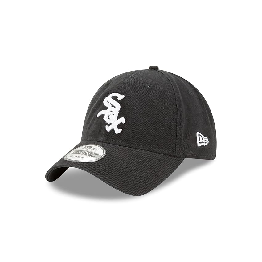 New Era Chicago White Sox MLB Core Classic Nero 9Twenty Berretto Regolabile