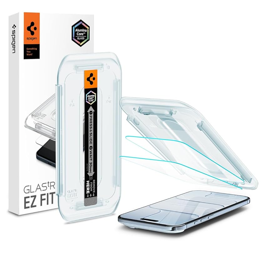 Spigen Glas.tR EZ Fit Vetro Temperato compatibile con iPhone Air