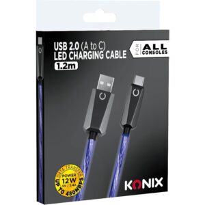 Konix Cavo USB 2.0 Type A verso Type C per PS5