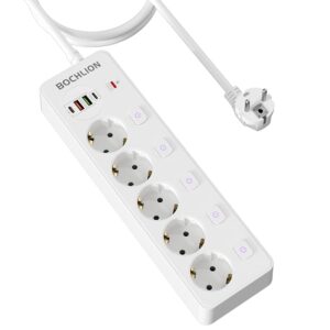 Ciabatta Multipresa con 4 USB
