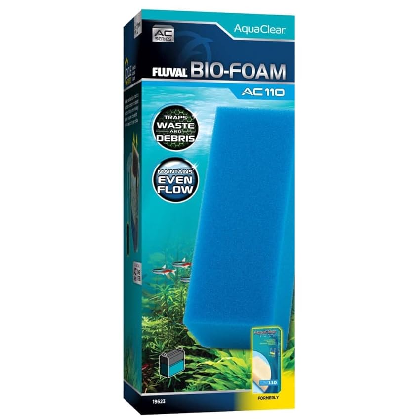 Fluval Bio-Foam Blu per Filtro Zaino per Acquario AquaClear AC110