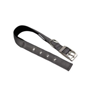 Ferplast Collare Cane Taglia Medio Grande Collare per Cani in Nylon Imbottito Regolabile Fibbia Metallica