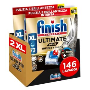 Finish Ultimate PLUS Infinity Shine Pastiglie Lavastoviglie