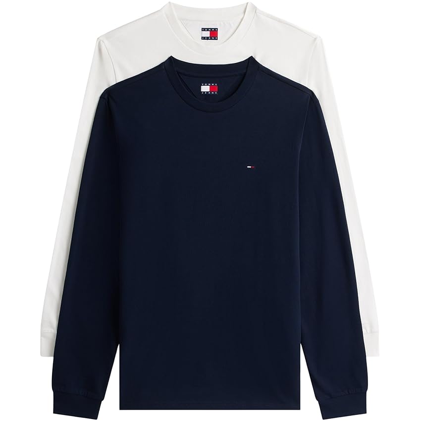 Tommy Jeans Tjm Slim 2Pack L/S Ext Dm0Dm22148