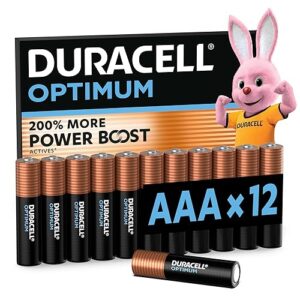 DURACELL Optimum AAA Batterie (Confezione da 12​)