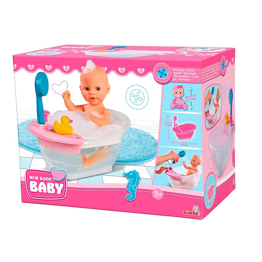 Simba New Born 105560512 - Vasca da bagno con doccia