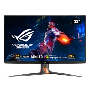 ASUS ROG Swift PG32UQXR Monitor Gaming 32” pollici 4K UHD (3840 x 2160)