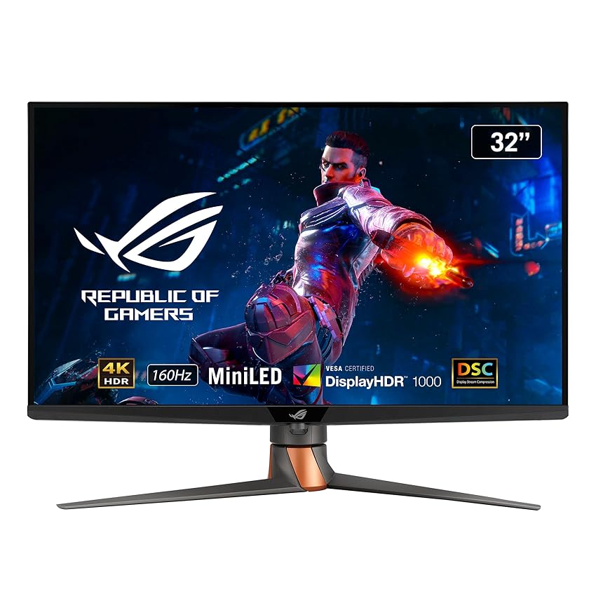 ASUS ROG Swift PG32UQXR Monitor Gaming 32” pollici 4K UHD (3840 x 2160)