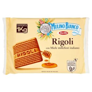 Mulino Bianco Biscotti Frollini Rigoli con Miele Millefiori Italiano