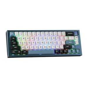 EPOMAKER MS68 VIA Tastiera senza fili con schermo TFT. Tastiera meccanica da gioco