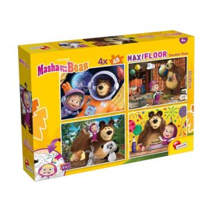 Liscianigiochi l'orso Masha Puzzle DF maxifloor 4x48