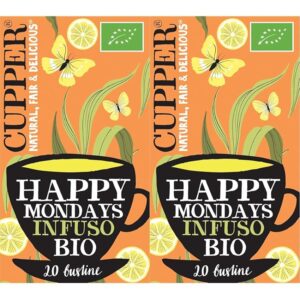 CUPPER Happy Mondays Infuso Biologico con Limone