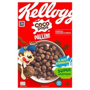 Kellogg's Coco Pops | Palline al Cioccolato | con Mais al Cacao Tostato | Confezione
