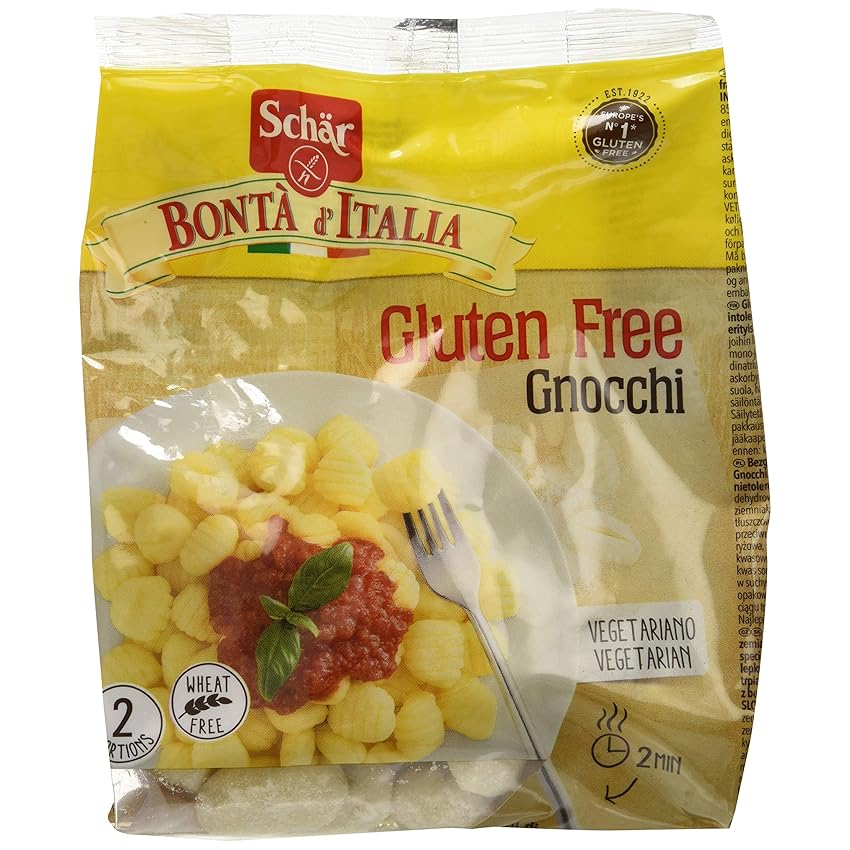 Gnocchi di Patate senza Glutine 300 G confezione da 6