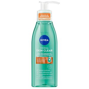 NIVEA Derma Skin Clear Gel Detergente Viso Anti-Imperfezioni 150 ml