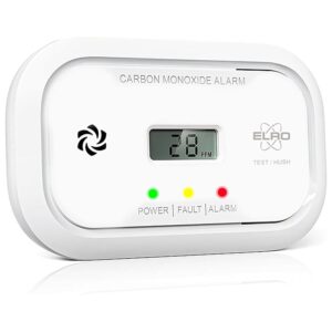 ELRO FC5003 Rilevatore di monnossido di carbonio con Display| Sensore di 10 anni |