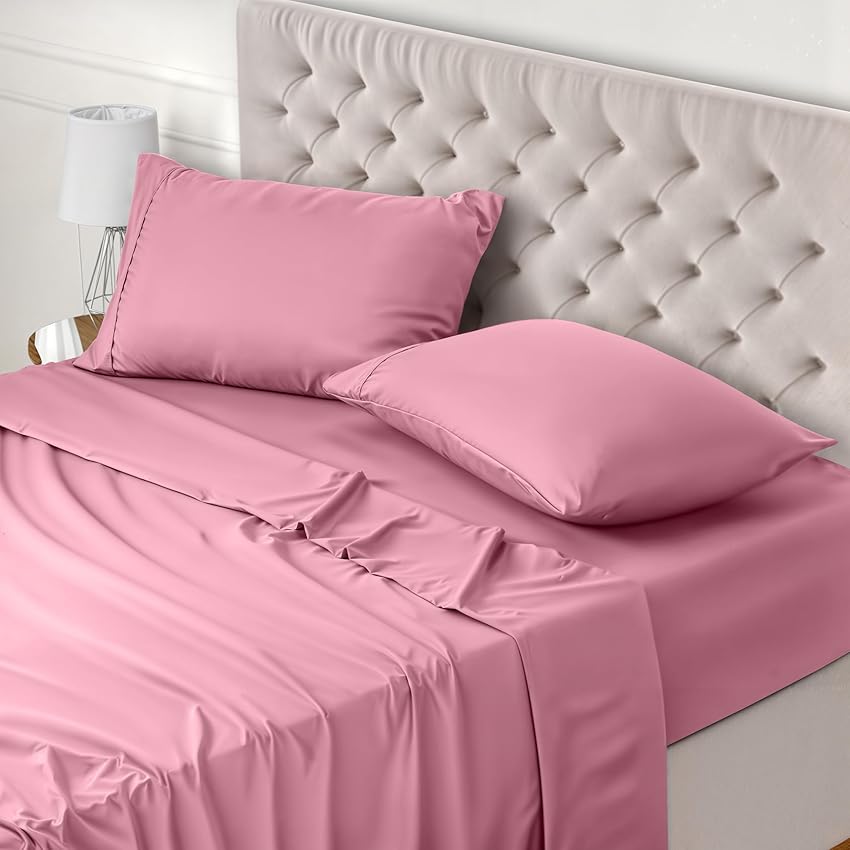 Utopia Bedding - Set Lenzuola Letto Matrimoniali 4 Pezzi 180x200 cm Utopia Bedding - Set Lenzuola Letto Matrimoniali 4 Pezzi 180x200 cm