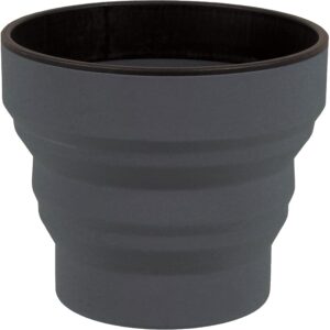 Lifeventure Silicone Ellipse FlexiMug (Graphite)