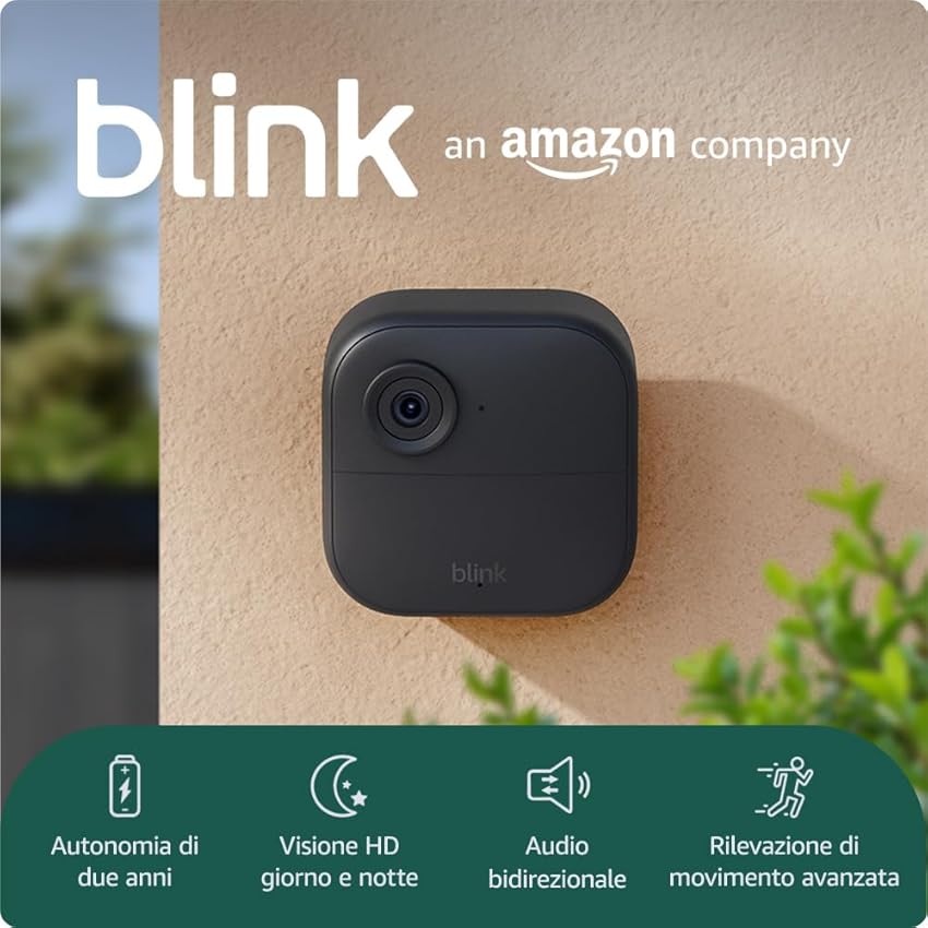 Nuova videocamera Blink (Outdoor 4) Nuova videocamera Blink (Outdoor 4)