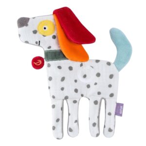 Fehn cane scoppiettante NATUR - animale frusciante con cotone da coltivazione biologica