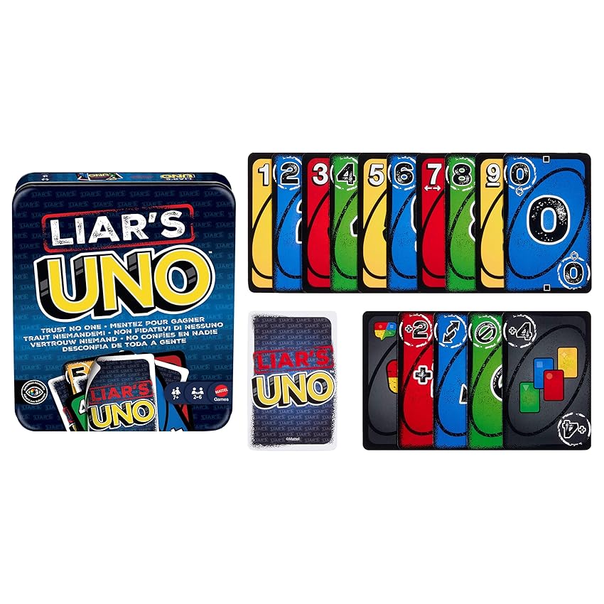 Mattel Games - Liar's UNO