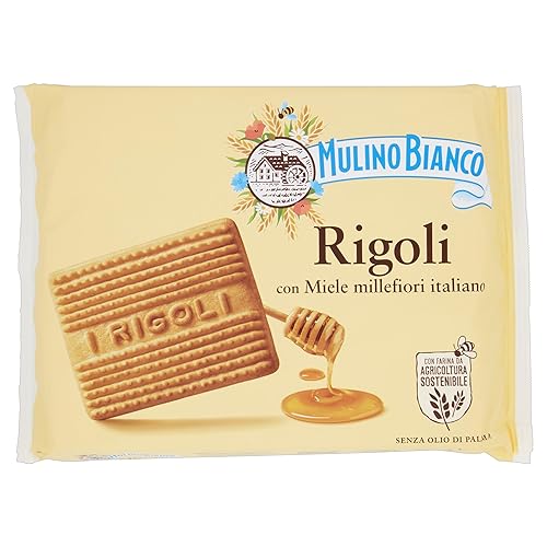 Mulino Bianco Biscotti Frollini Rigoli con Miele Italiano