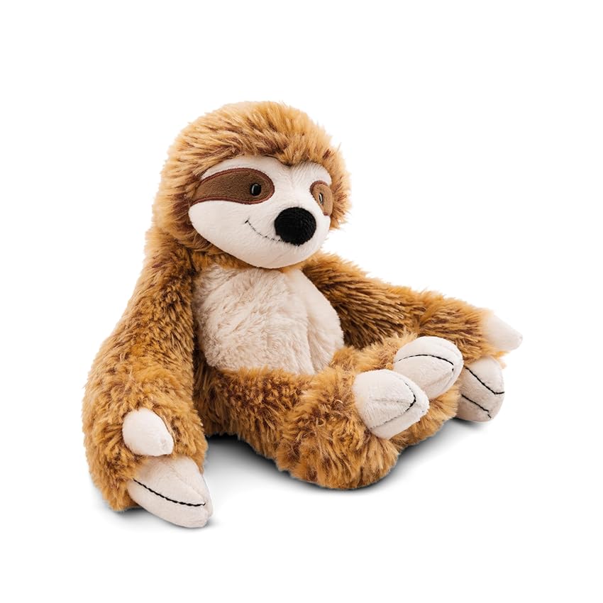 NICI Peluche Bradipo Slobby 25cm con Chiusura a Strappo sulle Mani Marrone