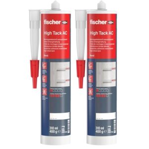 fischer High Tack AC - Adesivo di montaggio inodore