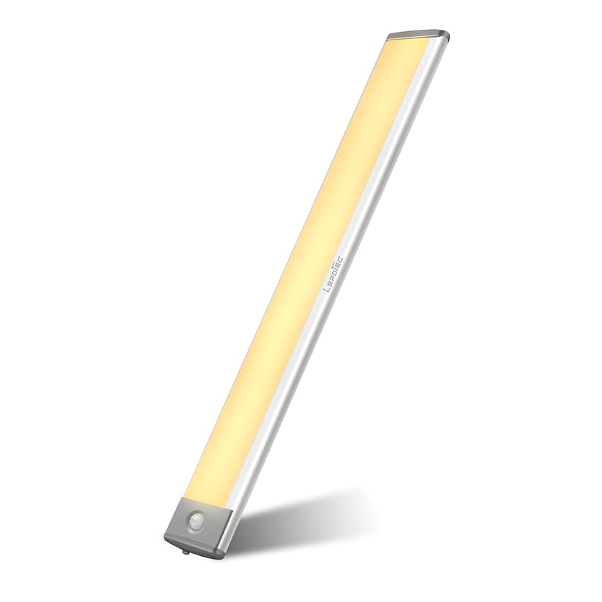 LEPOTEC Luce Armadio Bianca Calda da 54 LED