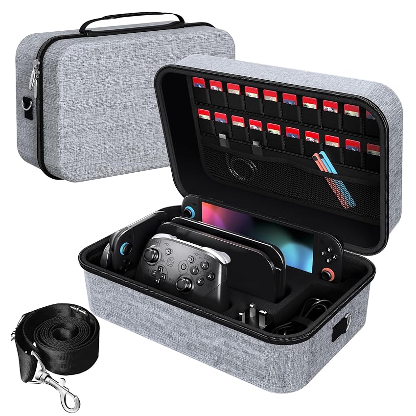 ivoler Custodia di Trasporto compatibile con Nintendo Switch 2 Modella (2025)