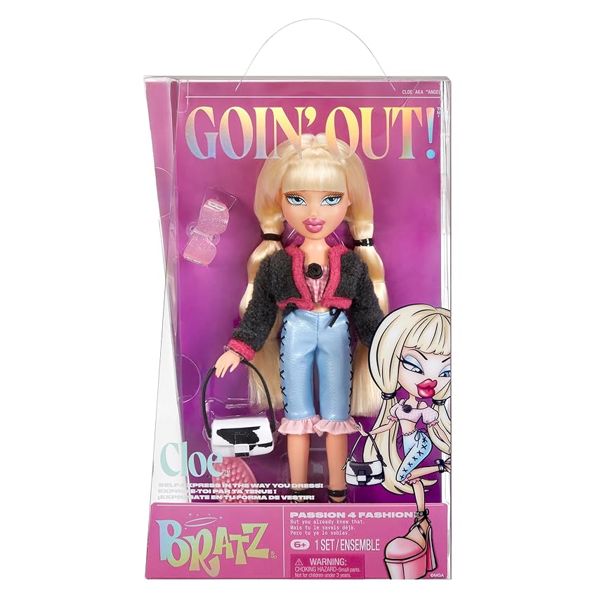 Bratz Goin' Out! Bambola - Cloe - 1 Bambola da Collezione con Accessori