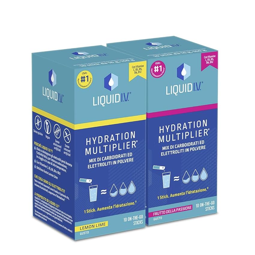 Liquid I.V. Integratore con Elettroliti per Idratazione Rapida*