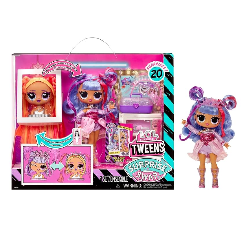 L.O.L. Surprise! Tweens Surprise Swap Serie - Buns-2-Braids Bailey