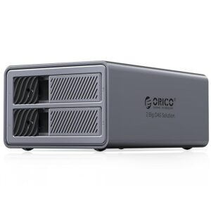 ORICO RAID Hard Drive Enclosure 2 Bay USB 3.0 per SSD da 2