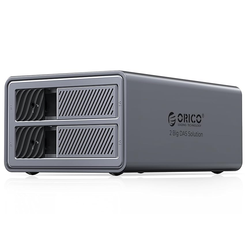 ORICO RAID Hard Drive Enclosure 2 Bay USB 3.0 per SSD da 2