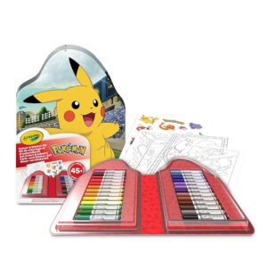 CRAYOLA - Valigetta Colori & Adesivi Pokémon