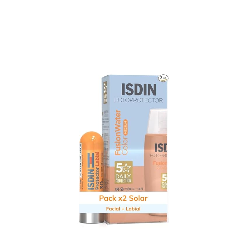ISDIN Pack FusionWater Color Medium SPF 50