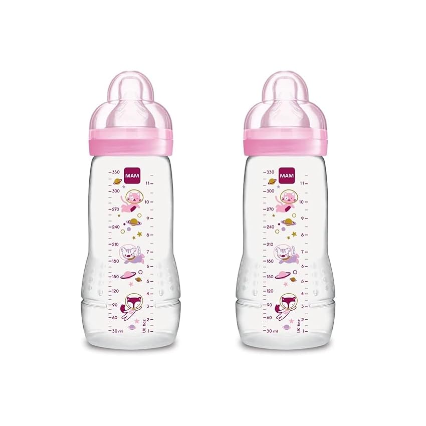 MAM Biberon Easy Active Baby Bottle 330 ml (Set da 2) MAM Biberon Easy Active Baby Bottle 330 ml (Set da 2)