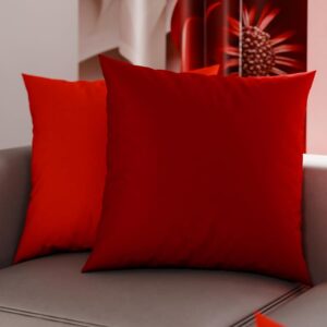 PETTI Artigiani Italiani - Coppia di Federe Cuscino 80x80 cm in Microfibra