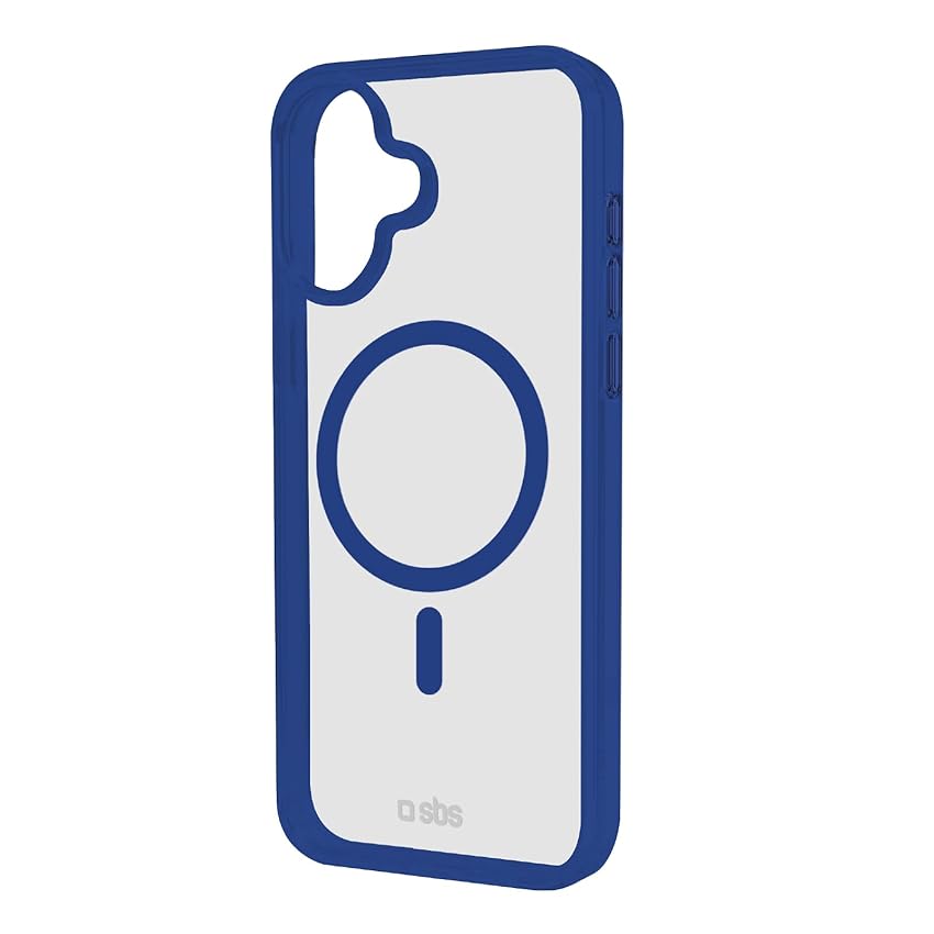 SBS Mag Frame Case - Cover MagSafe per iPhone 16 - Flessibile e Resistente