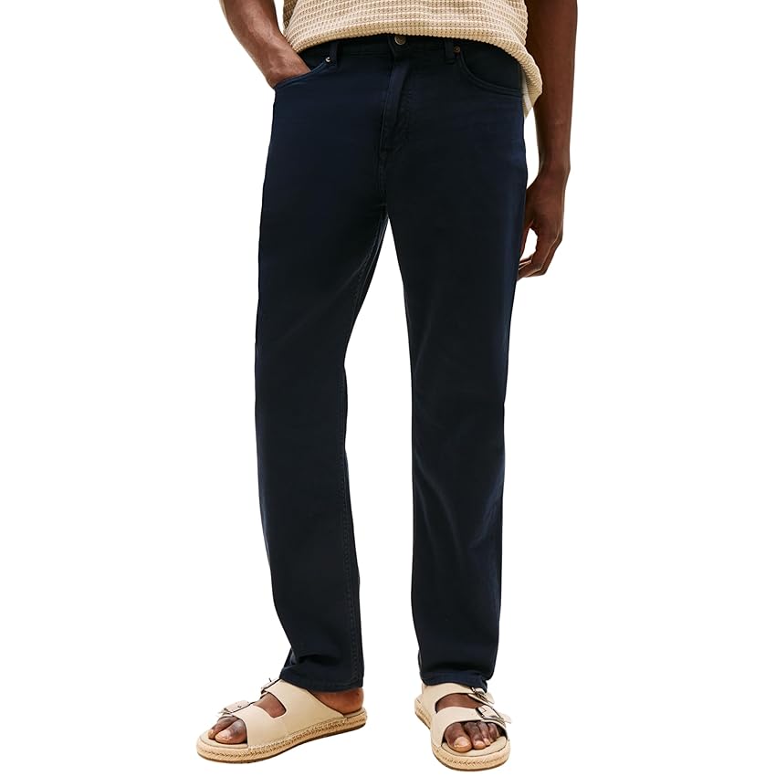 Tommy Hilfiger Uomo Jeans Regular Mercer Vita Media