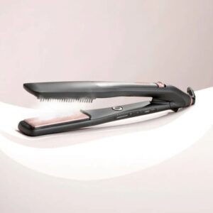 BABYLISS STEAM LUXE STYLER PIASTRA CAPELLI A VAPORE SU ENTRAMBI LATI 210° IONI