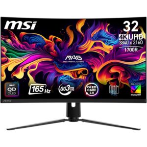 MSI MAG 321CUP QD-OLED Monitor Gaming Curvo da 32" UHD - 1700R