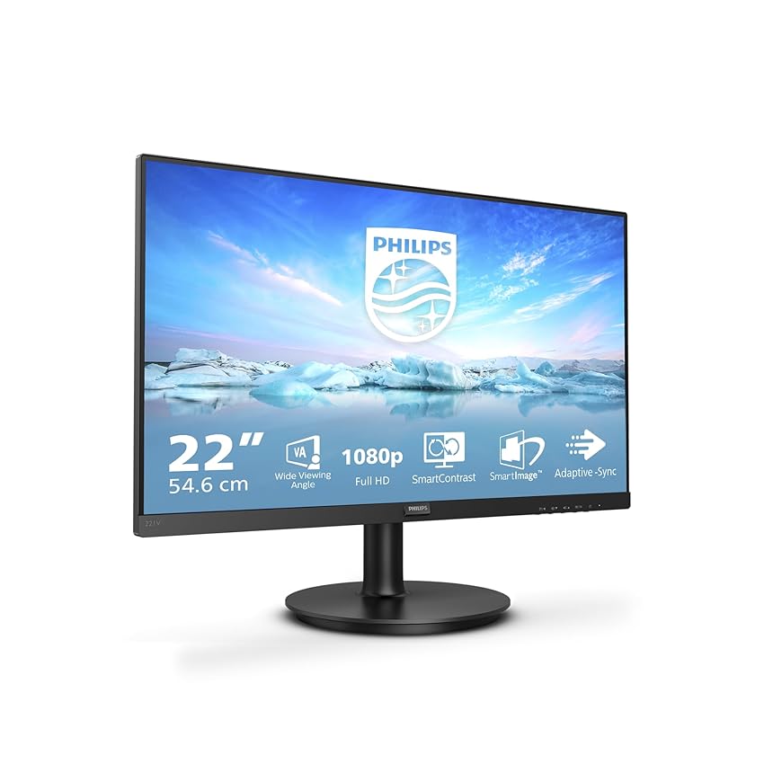 Philips 221V8 Gaming Monitor Adaptive Sync 75 Hz