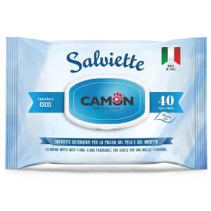 CAMON | Salviette Detergenti per Cani e Gatti